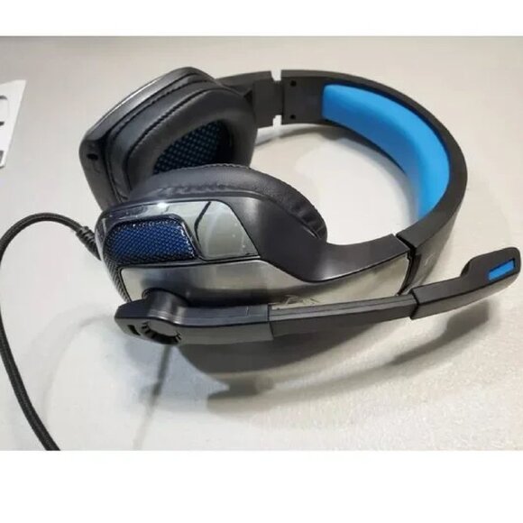 Hunterspider V-4 Pro Gaming Headset 3.5mm 4 Pin for Computers, PS4, Xbox One - Picture 2 of 4